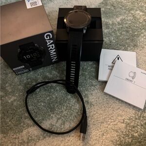 Garmin Enduro 2 Black and Silver Smartwatch